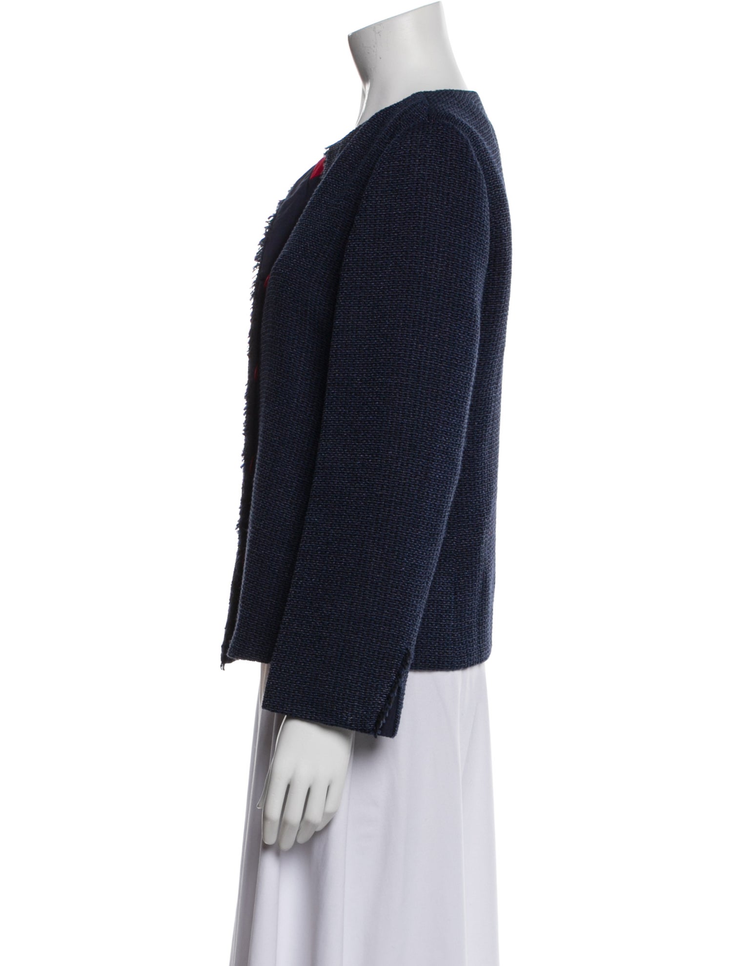 Armani Collezioni Tweed Pattern Evening Jacket