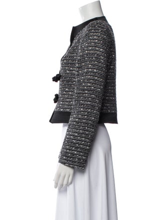 Armani Collezioni Tweed Pattern Evening Jacket