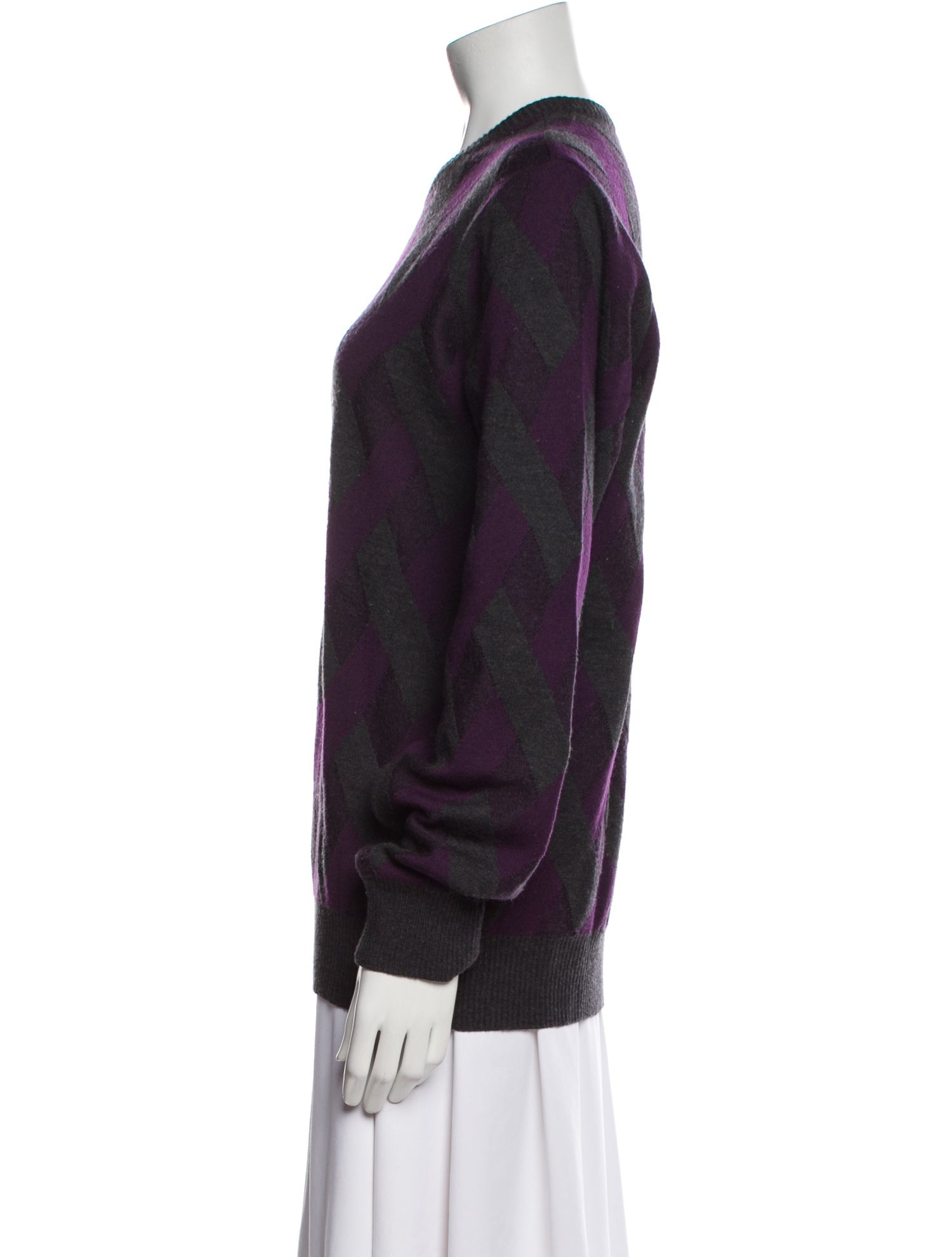 Armani Collezioni Wool Crew Neck Sweater