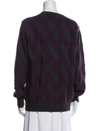 Armani Collezioni Wool Crew Neck Sweater
