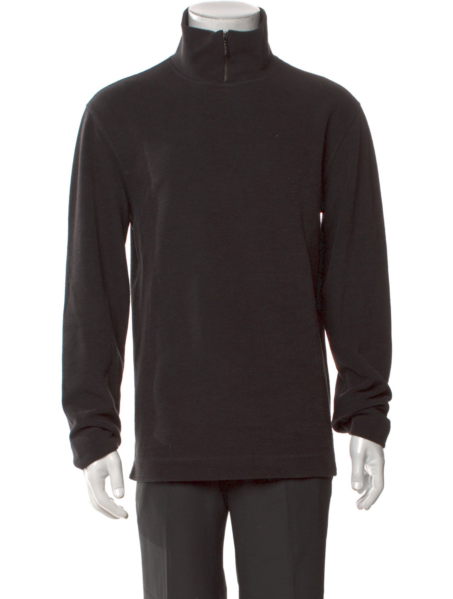 Armani Collezioni Turtleneck Long Sleeve Pullover
