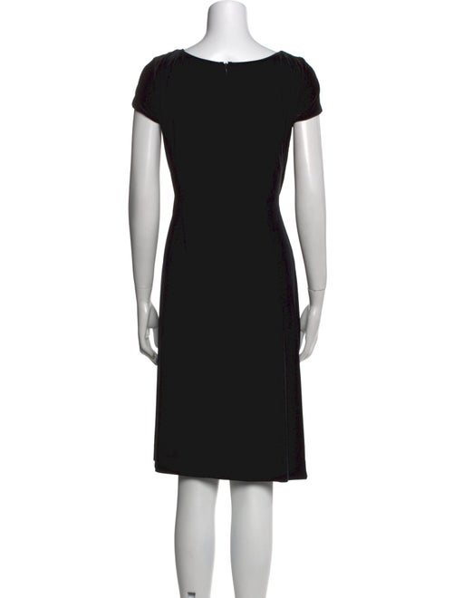Armani Collezioni V-Neck Knee-Length Dress