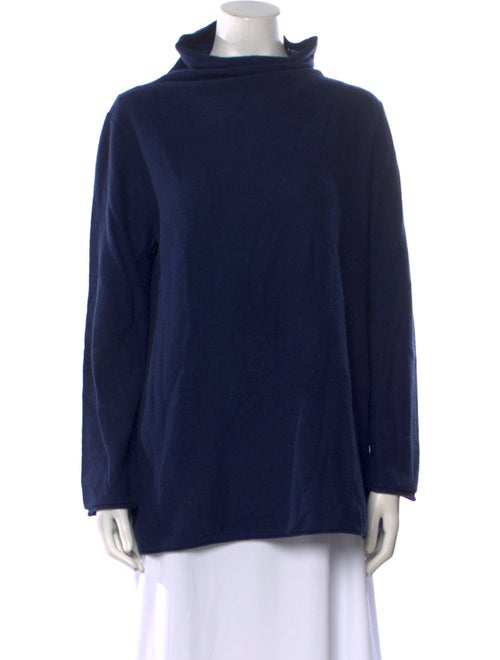 Armani Collezioni Cashmere Mock Neck Sweater