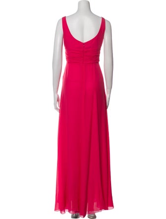 Armani Collezioni Silk Long Dress