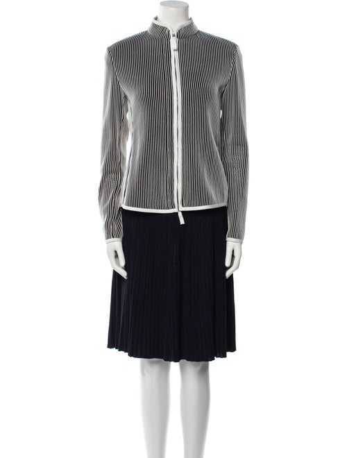 Armani Collezioni Striped Dress Set