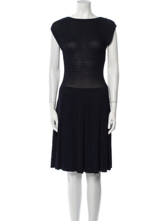 Armani Collezioni Striped Dress Set