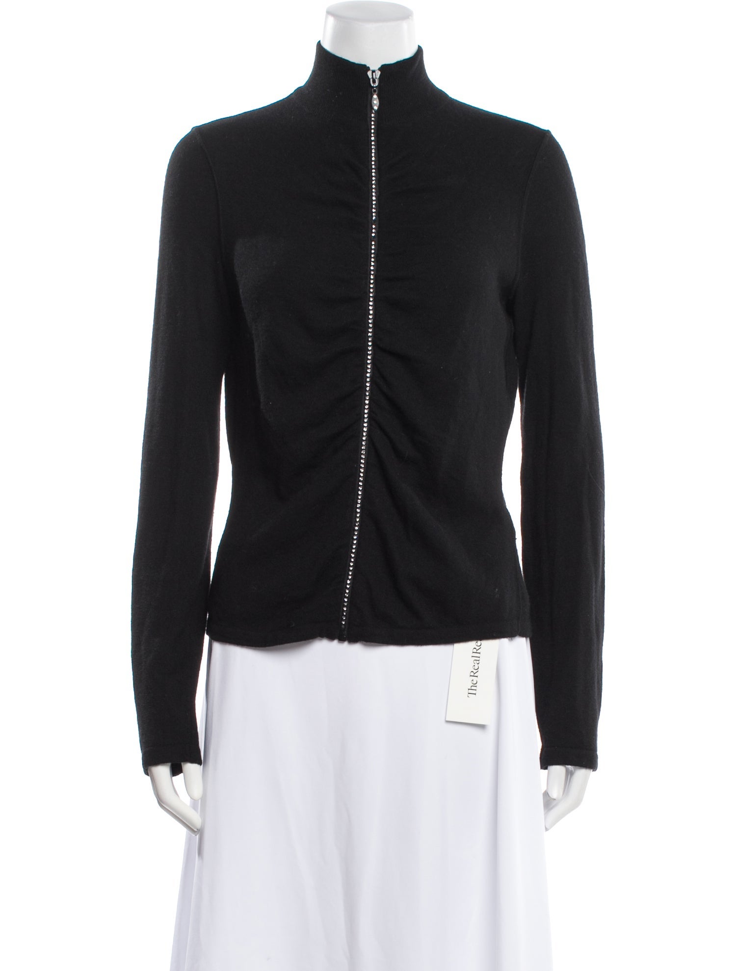 Armani Collezioni Mock Neck Sweater