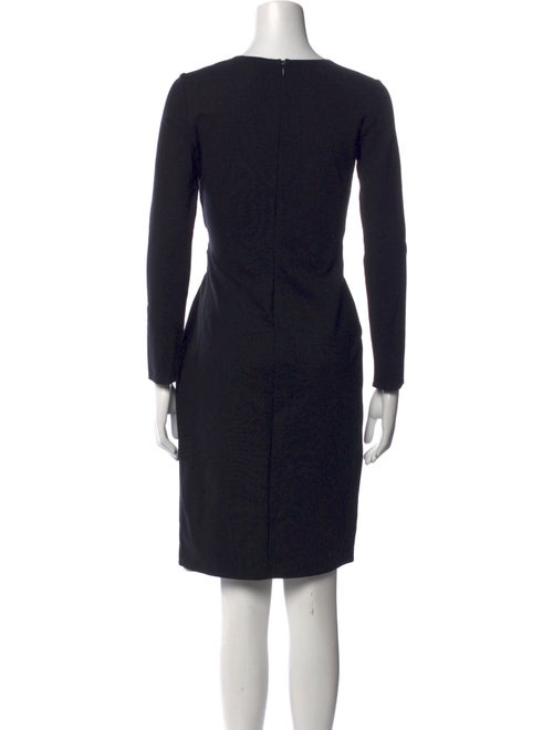 Armani Collezioni V-Neck Knee-Length Dress
