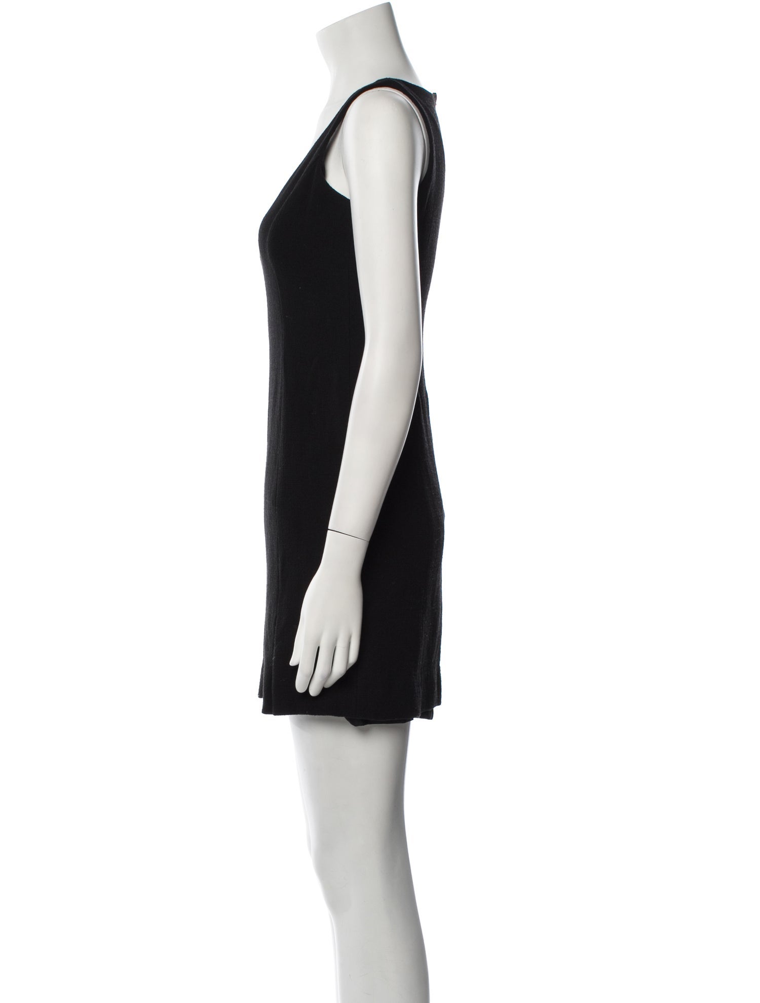 Armani Collezioni Virgin Wool Mini Dress