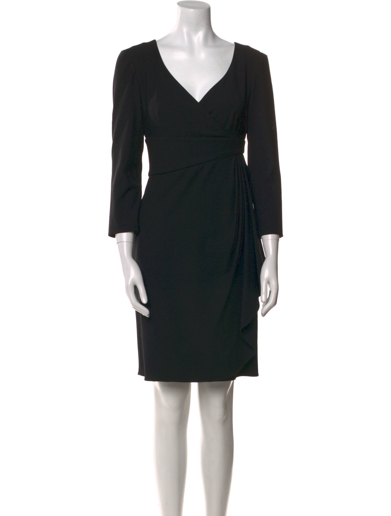Armani Collezioni Virgin Wool Mini Dress