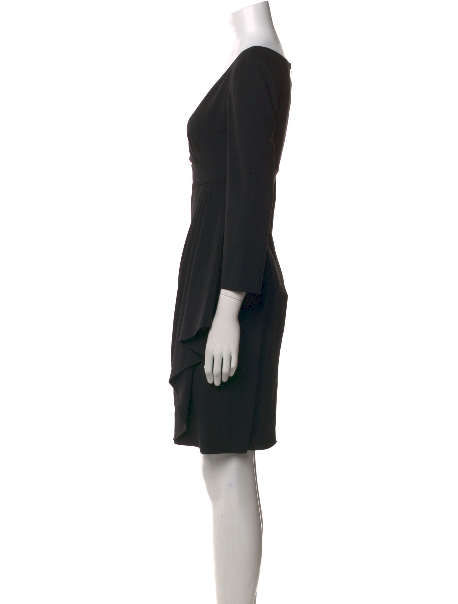 Armani Collezioni Virgin Wool Mini Dress