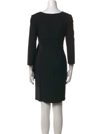 Armani Collezioni Virgin Wool Mini Dress
