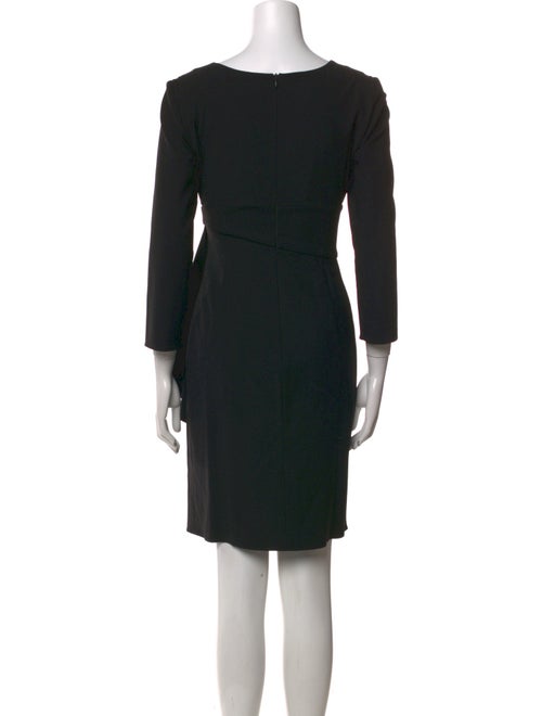 Armani Collezioni Virgin Wool Mini Dress