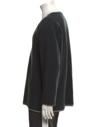 Armani Collezioni V-Neck Long Sleeve Pullover
