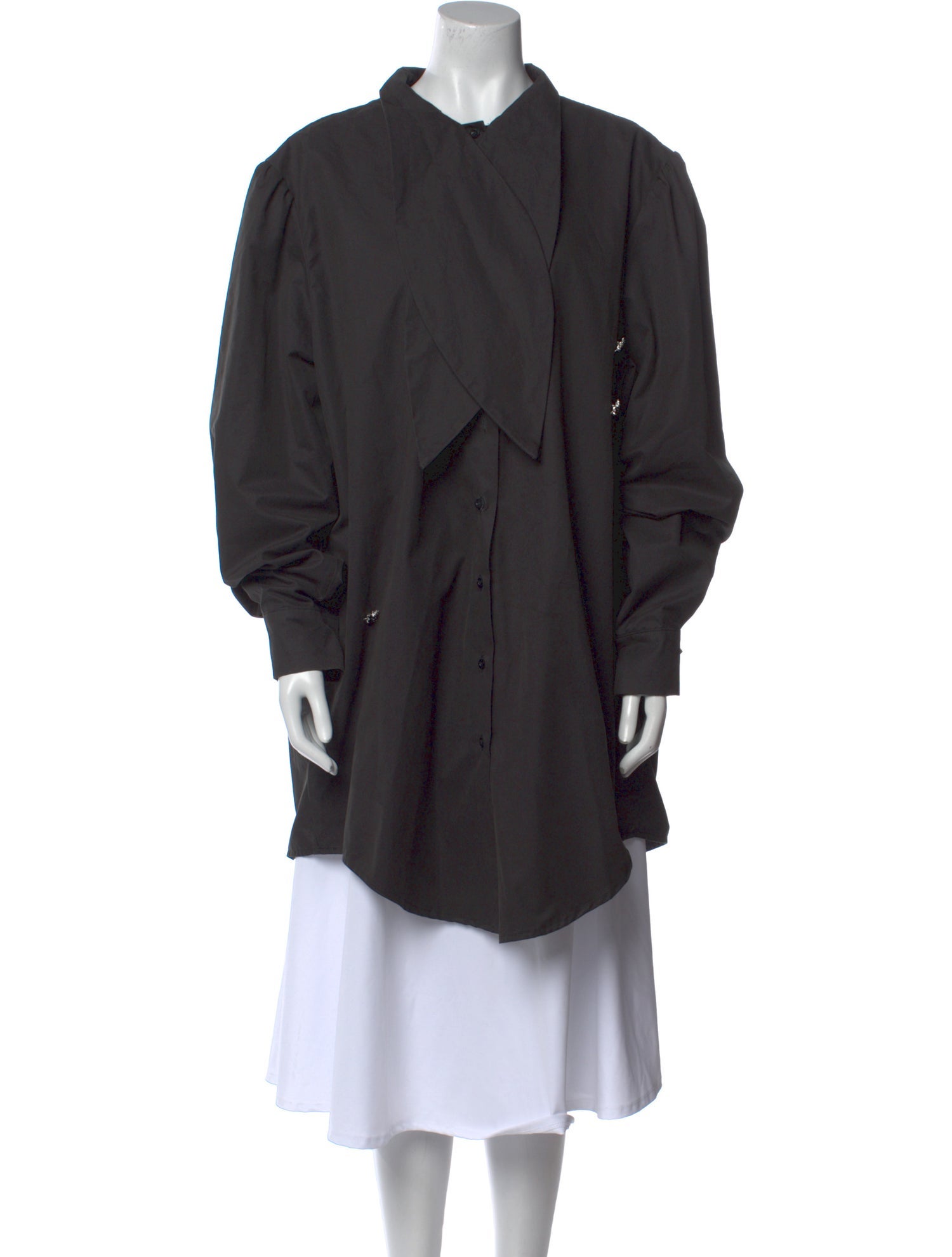 Art School Mock Neck Long Sleeve Tunic