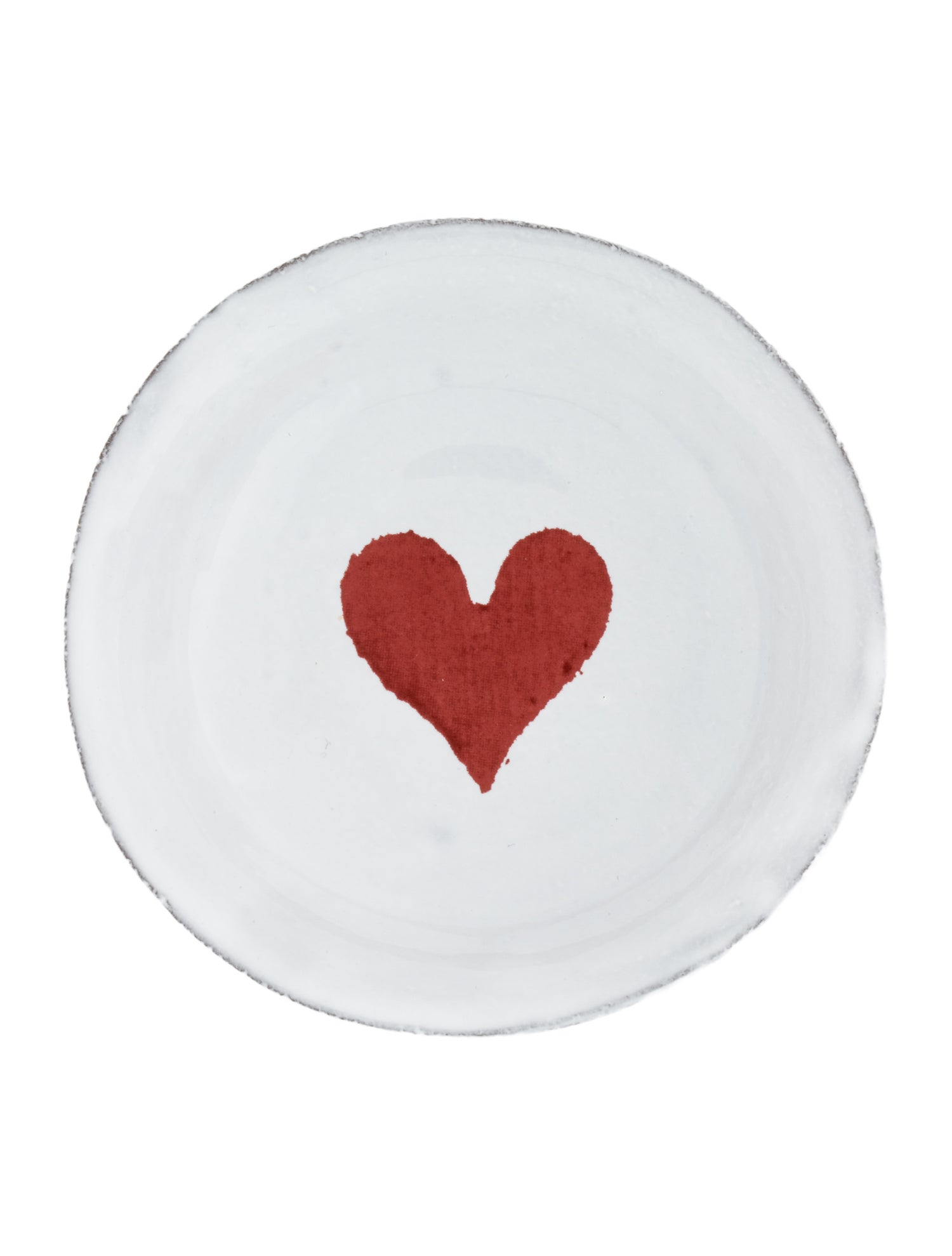 Astier de Villatte John Derian Heart Trinket Dish