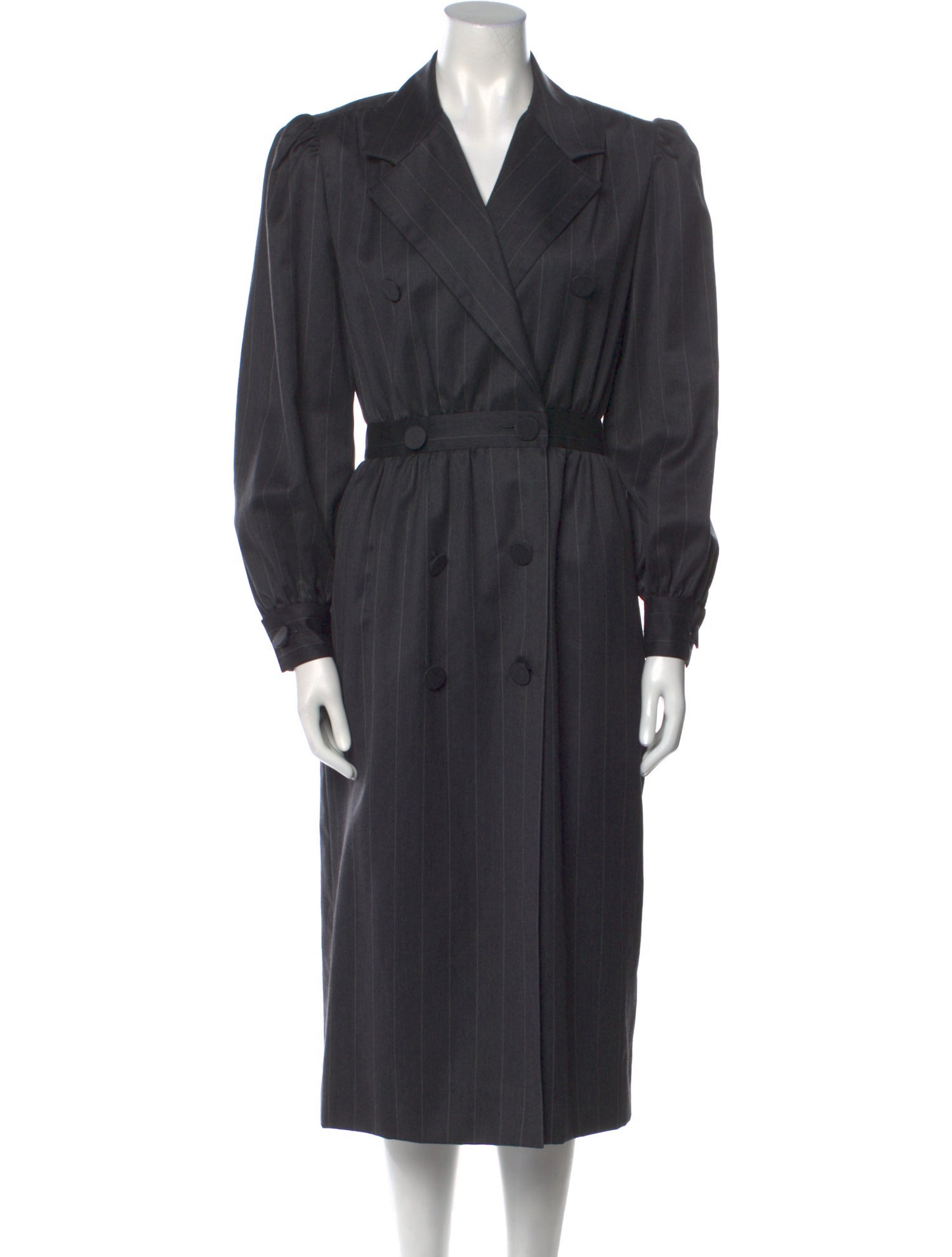 Adele Simpson V-Neck Midi Length Dress