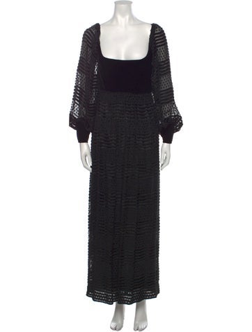 Adele Simpson Dresses Vintage Long Dress S