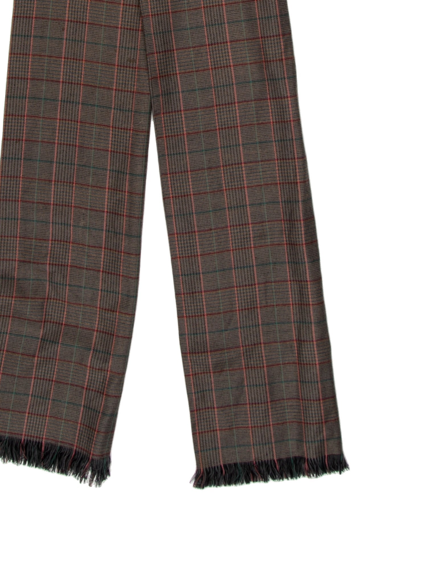 Adele Simpson Wool Striped Scarf