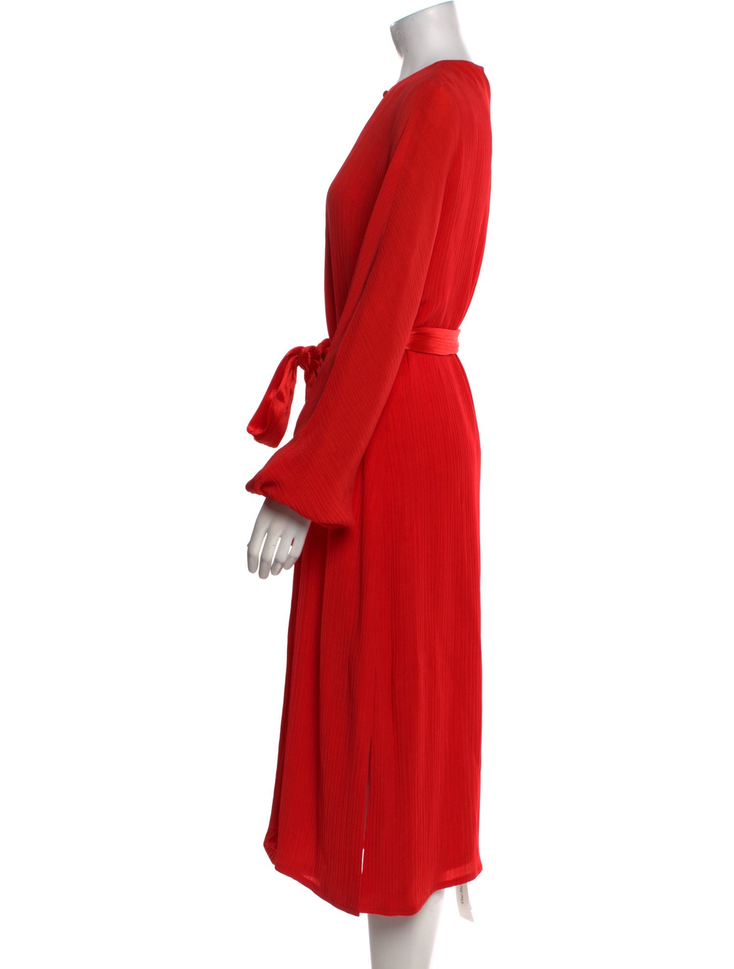 Adele Simpson Crew Neck Midi Length Dress