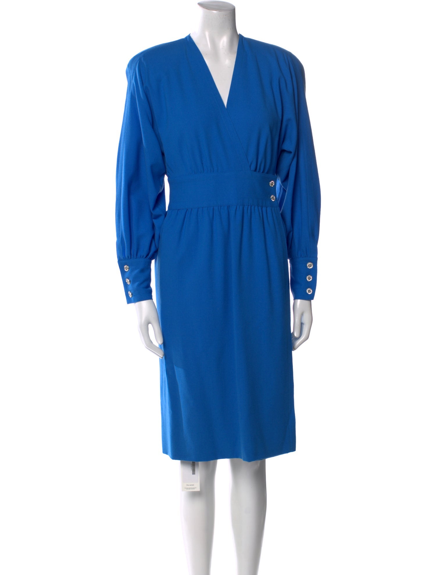 Adele Simpson Wool Knee-Length Dress