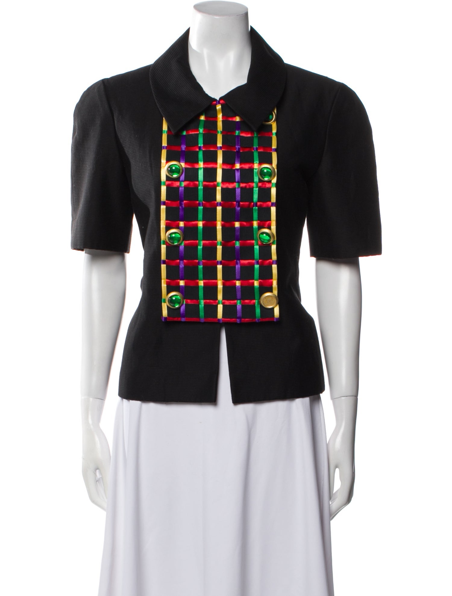 Adele Simpson Printed Blazer