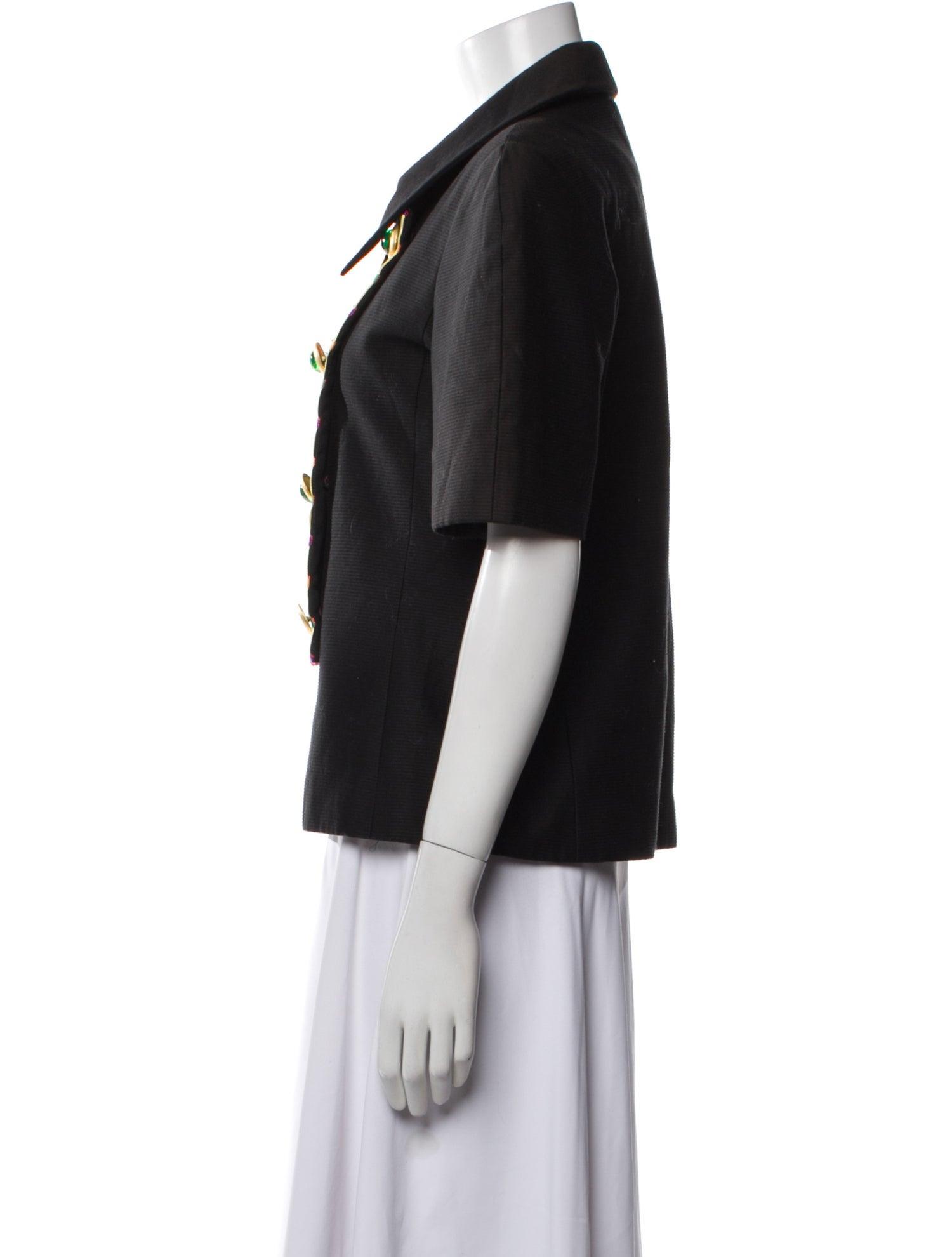 Adele Simpson Printed Blazer