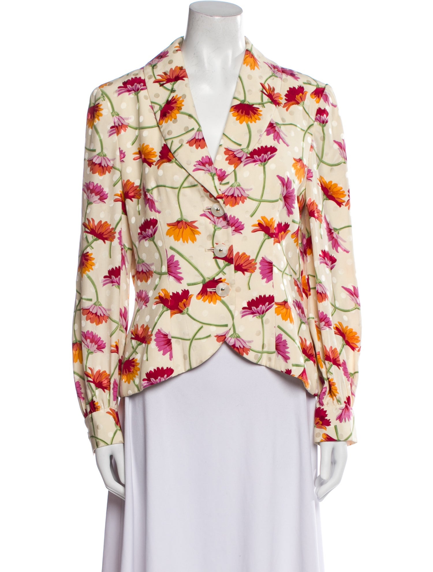 Adele Simpson Vintage Silk Blazer