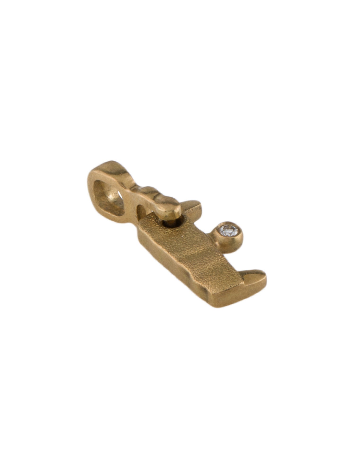 Alex Sepkus 18K Diamond Alphabet 'E' Pendant