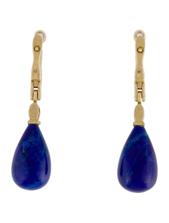 Alex Sepkus 18K Lapis Lazuli & Diamond Sticks & Stones Drop Earrings
