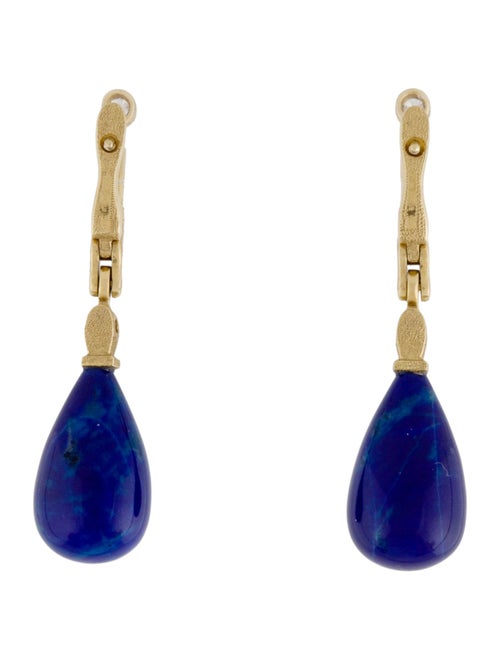 Alex Sepkus 18K Lapis Lazuli & Diamond Sticks & Stones Drop Earrings