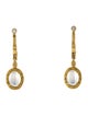 Alex Sepkus 18K Moonstone & Diamond Drop Earrings