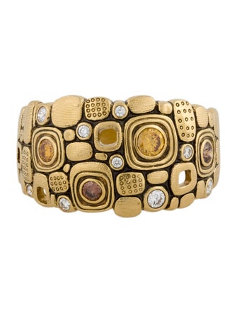 Alex Sepkus 18K Diamond Little Windows Band