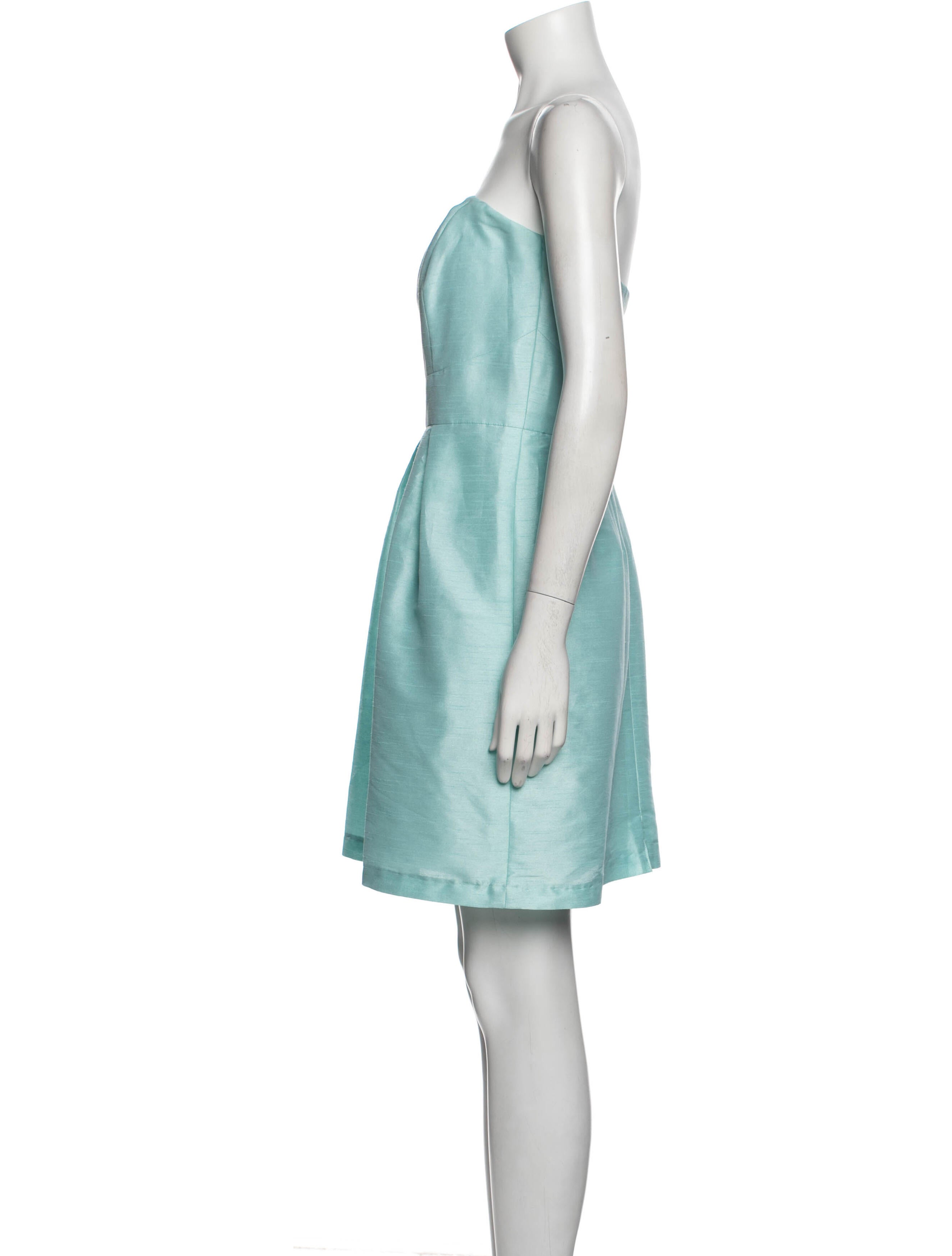 Alfred Sung Strapless Mini Dress