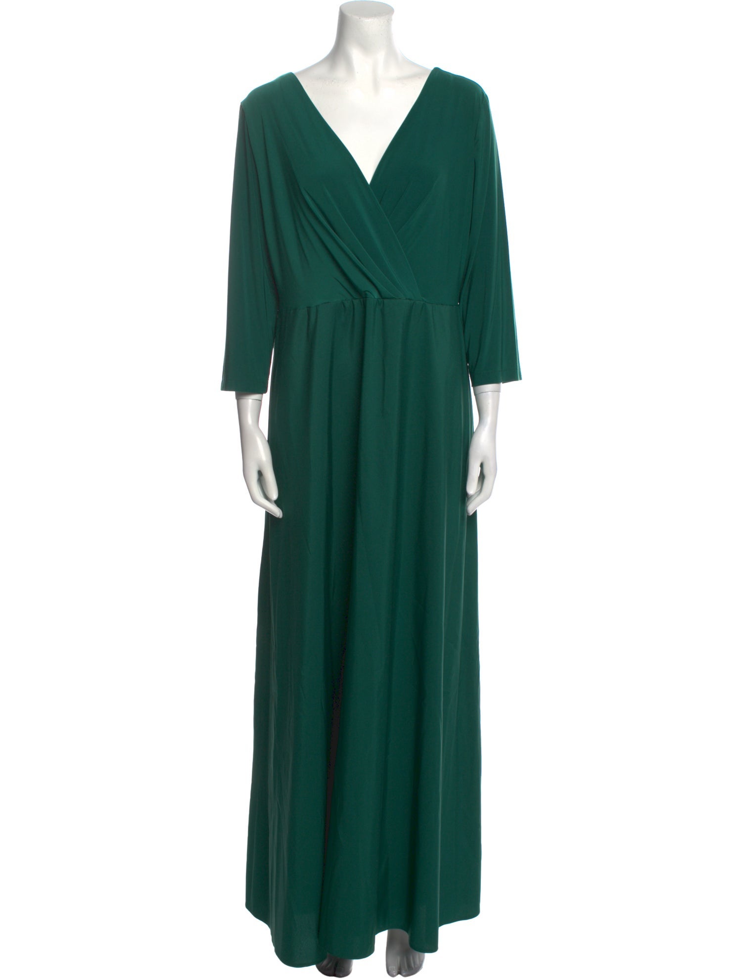 Alfred Sung V-Neck Long Dress
