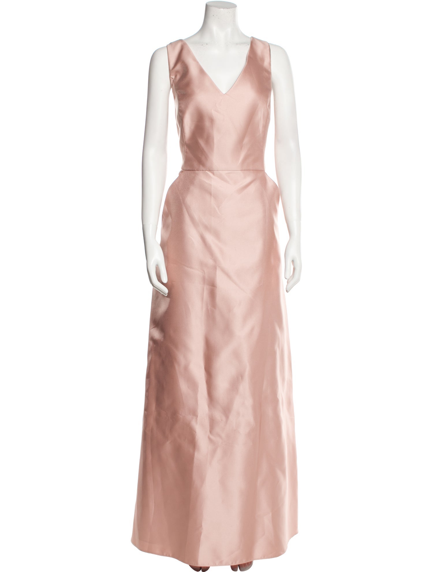 Alfred Sung V-Neck Long Dress