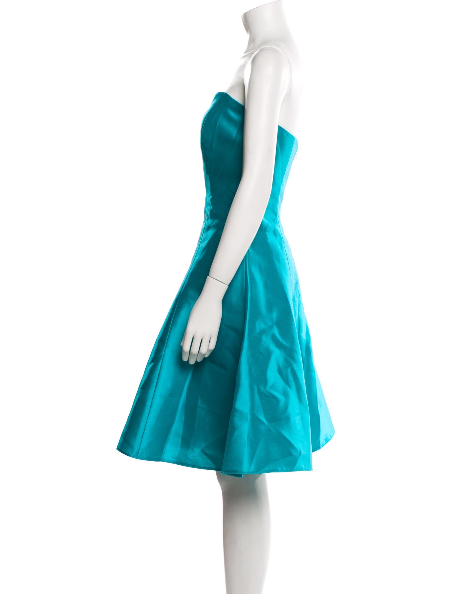 Alfred Sung Strapless Midi Length Dress w/ Tags