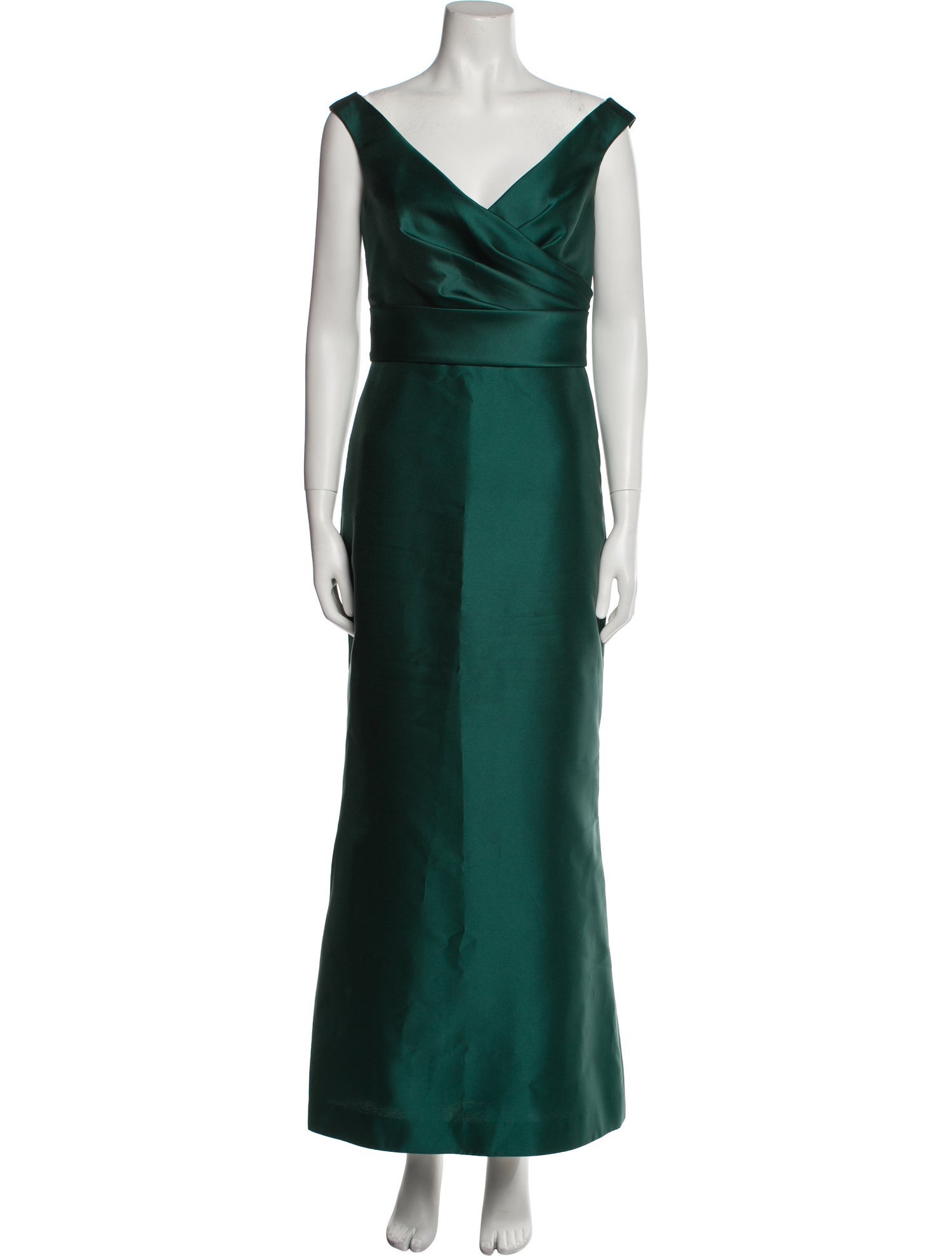 Alfred Sung V-Neck Long Dress