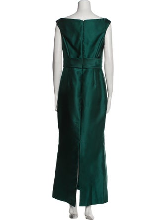 Alfred Sung V-Neck Long Dress