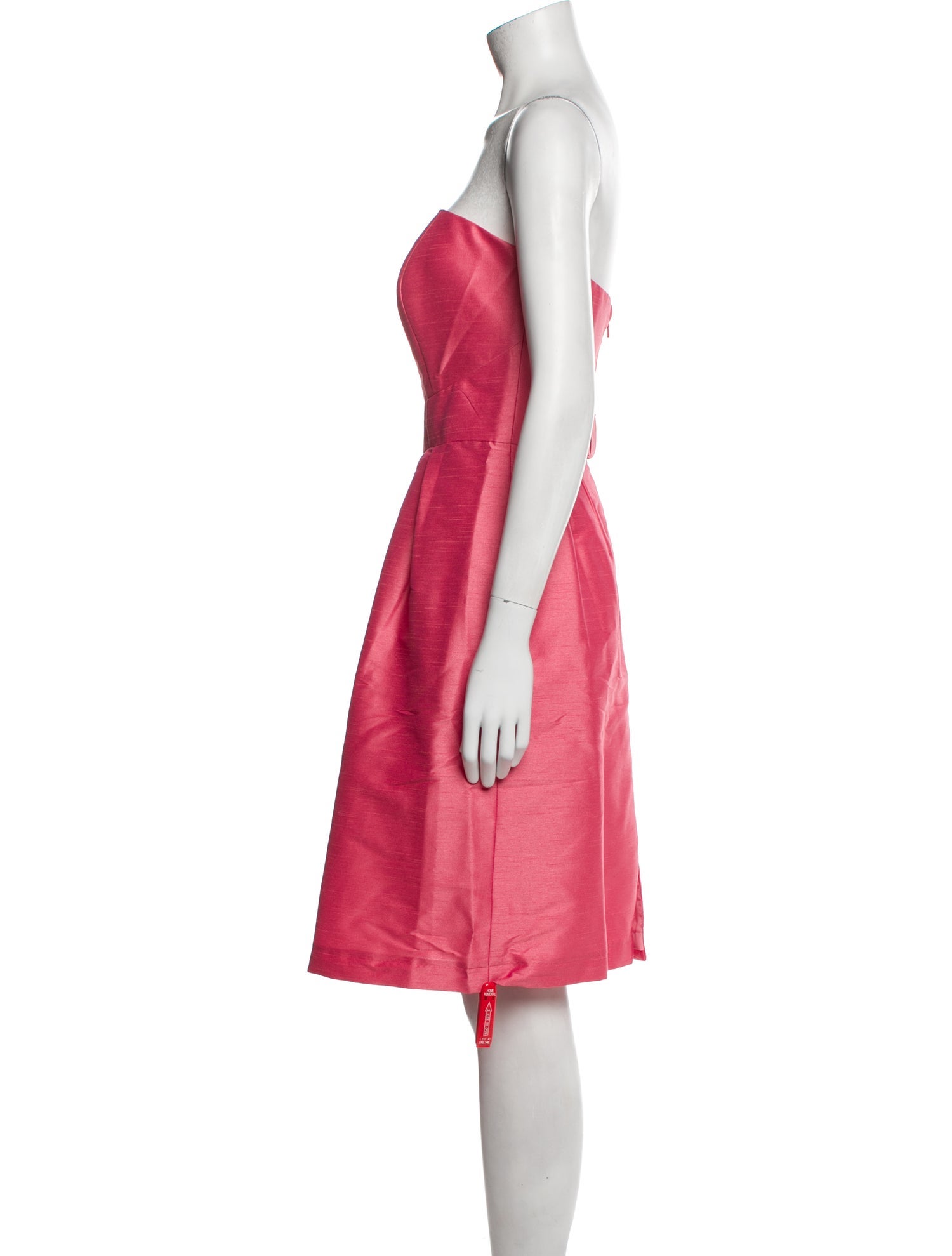 Alfred Sung Strapless Mini Dress