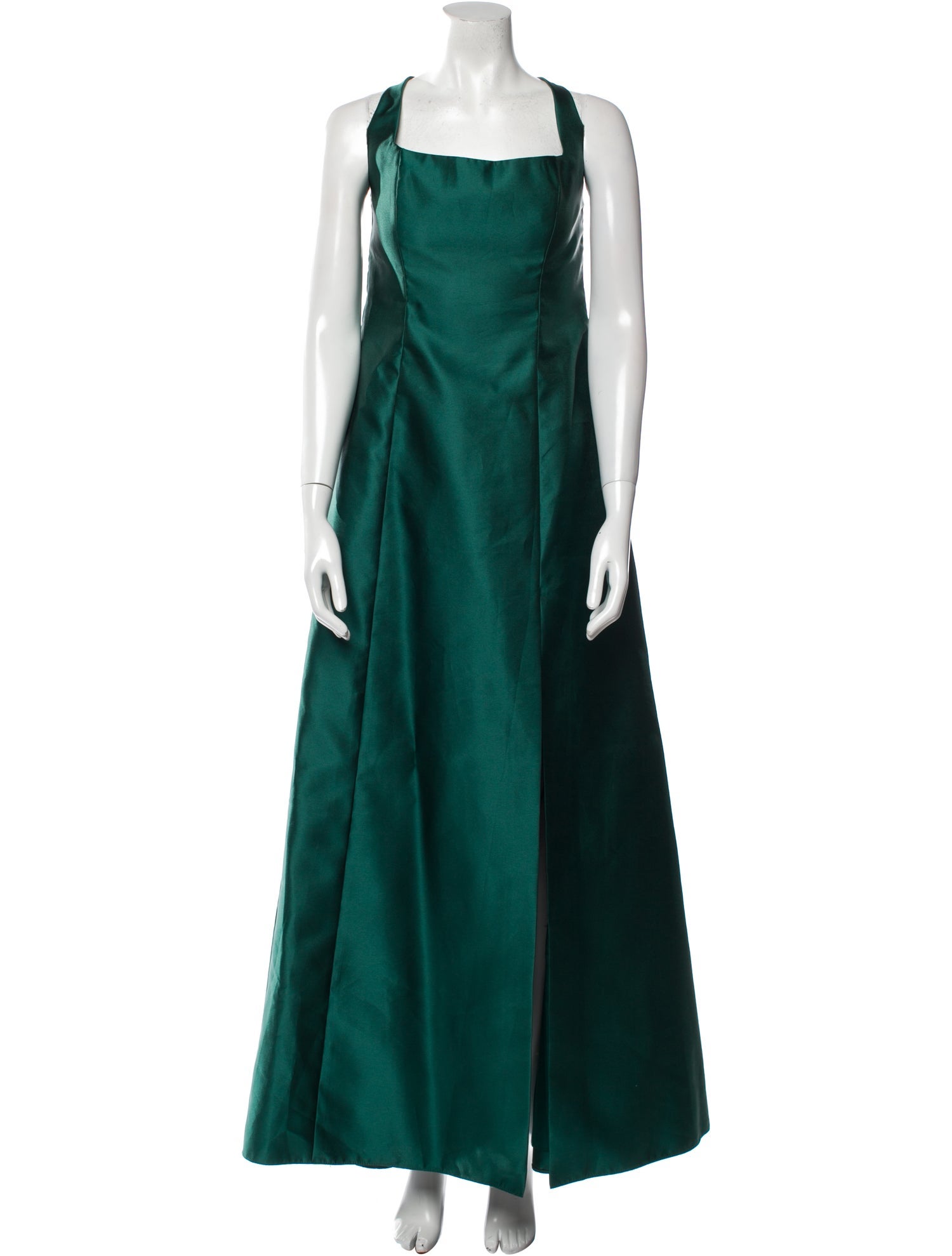 Alfred Sung Square Neckline Long Dress