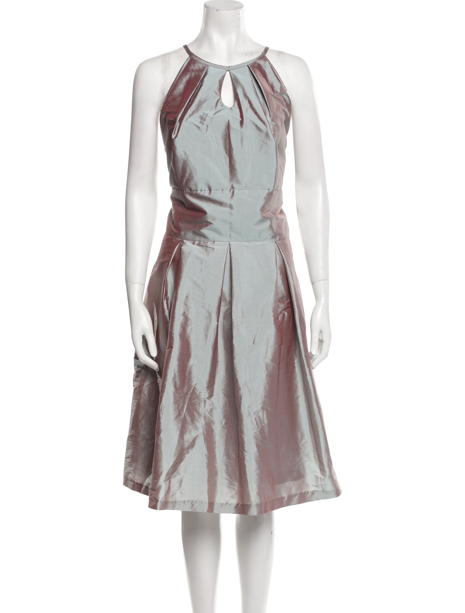 Alfred Sung Graphic Print Knee-Length Dress