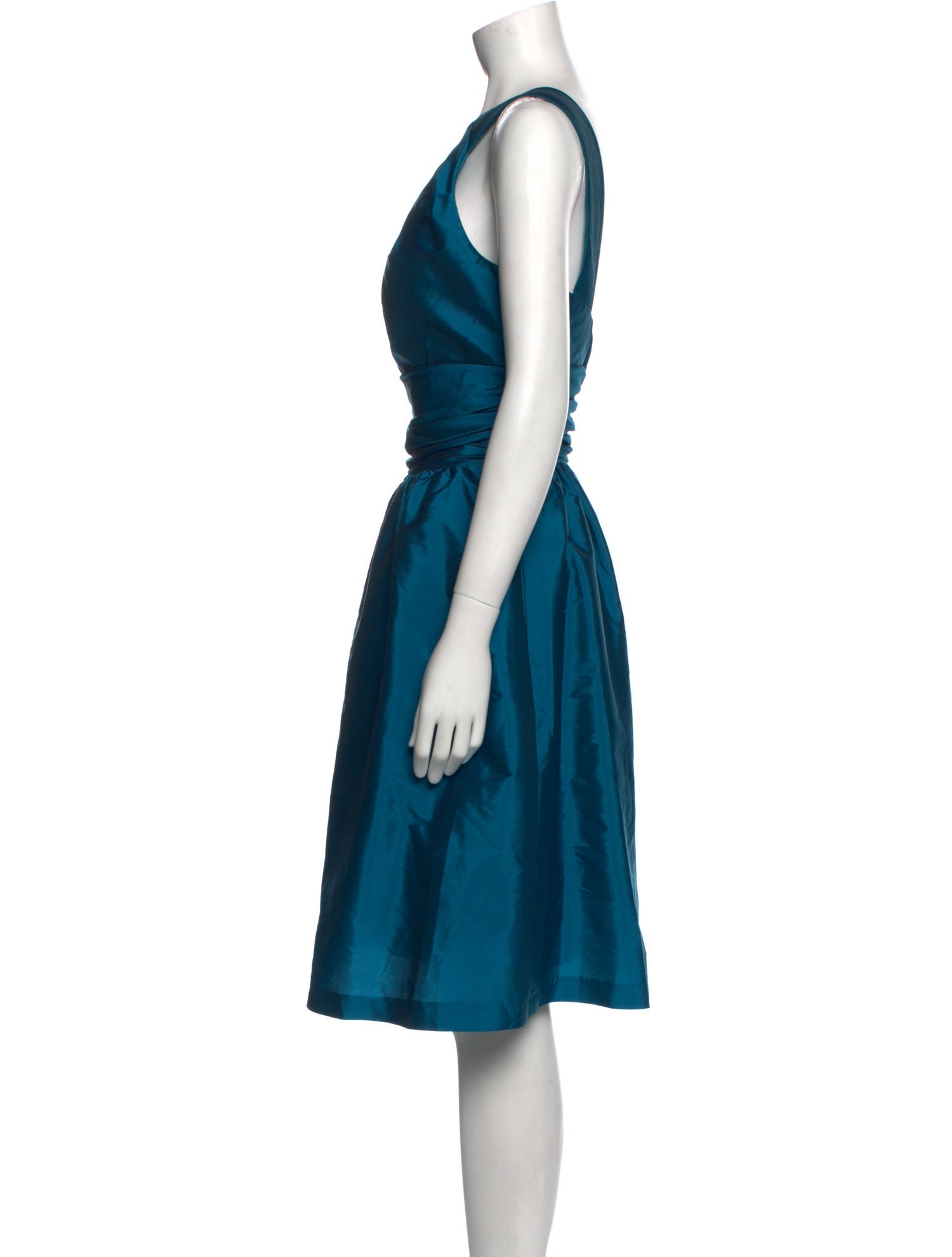 Alfred Sung Scoop Neck Knee-Length Dress w/ Tags