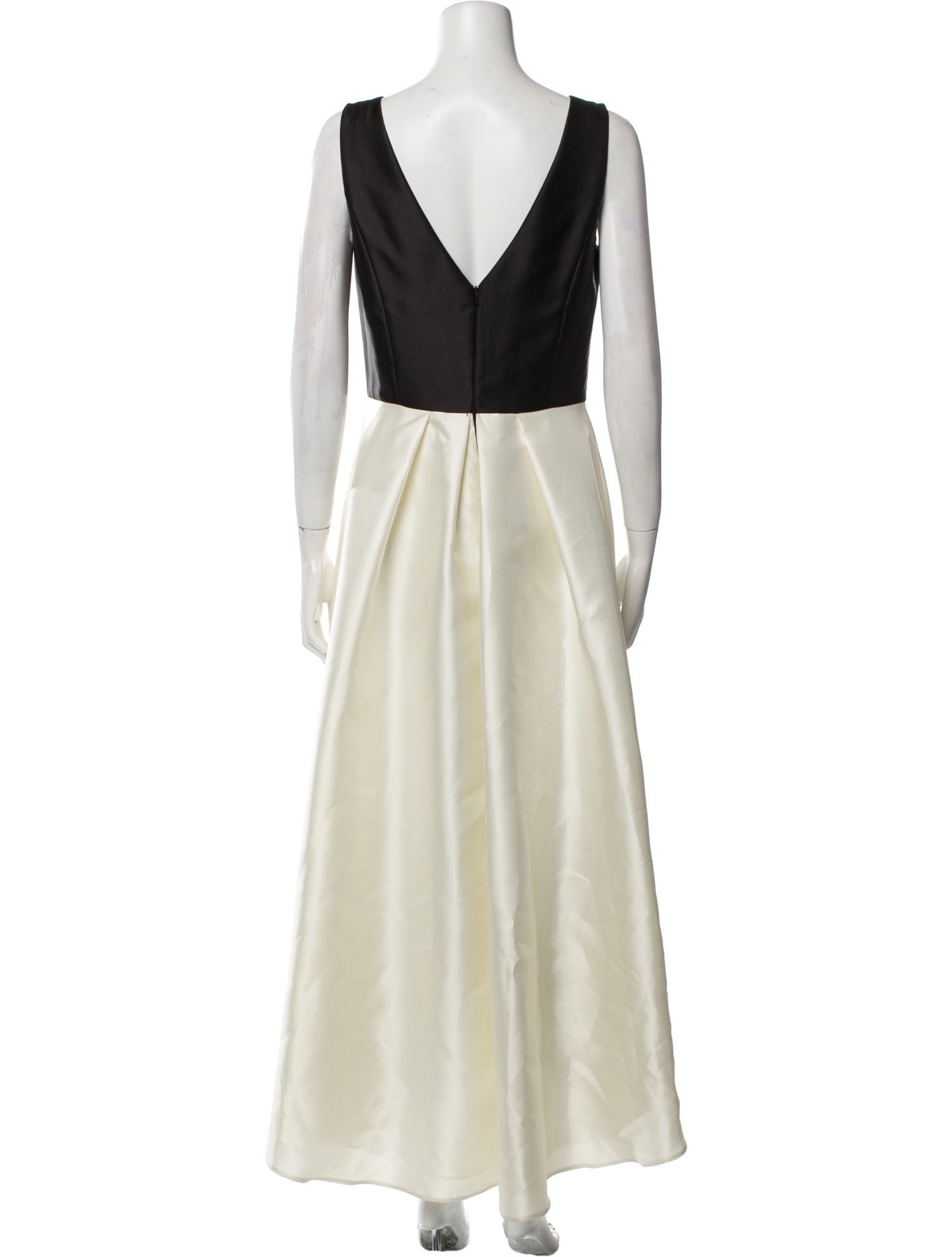 Alfred Sung V-Neck Long Dress