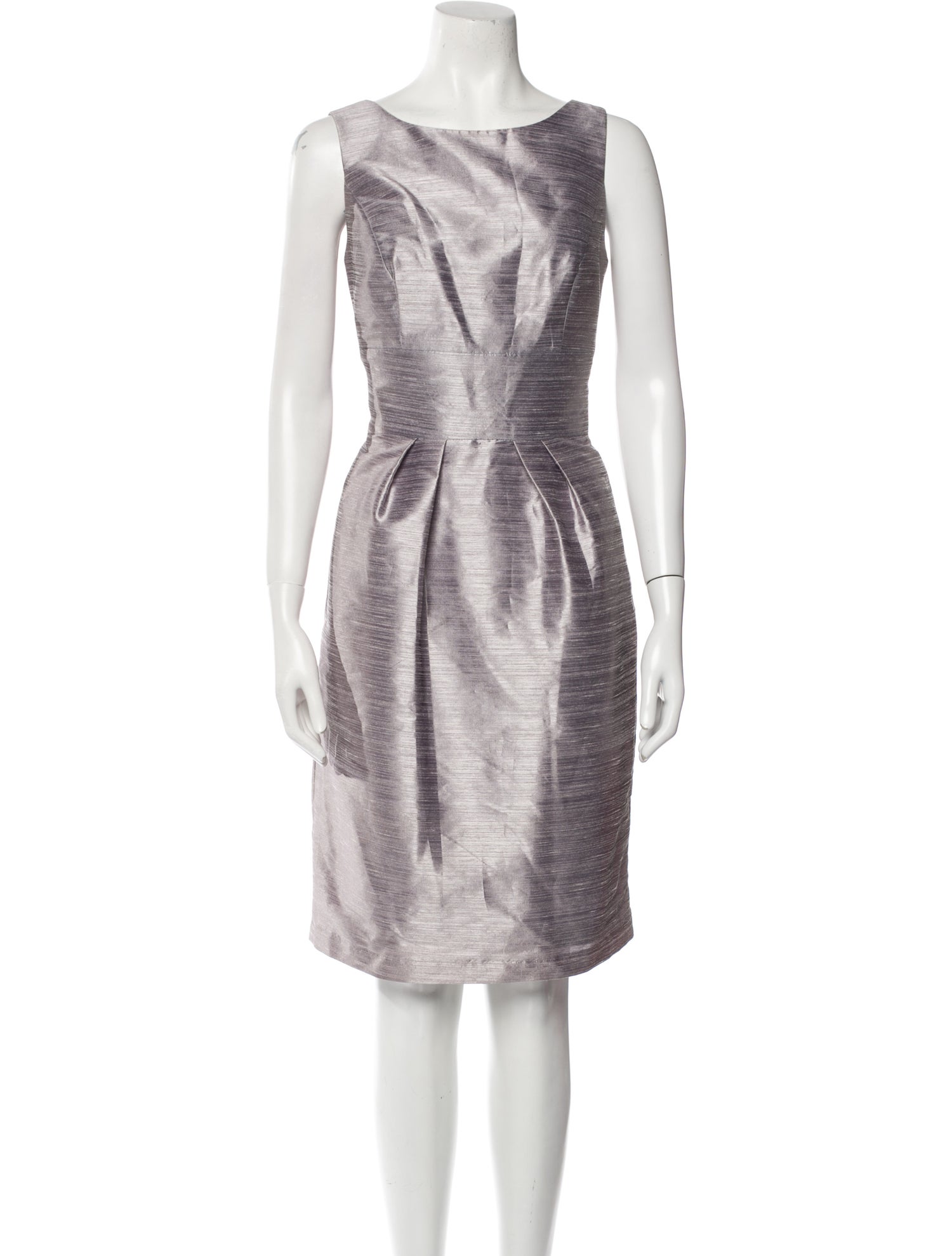 Alfred Sung Printed Knee-Length Dress