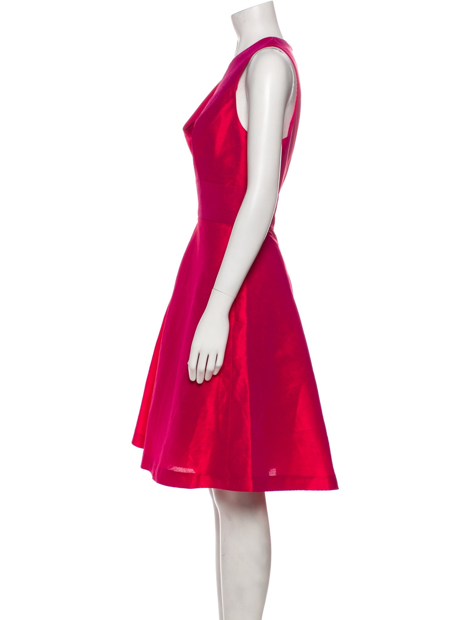 Alfred Sung V-Neck Knee-Length Dress w/ Tags