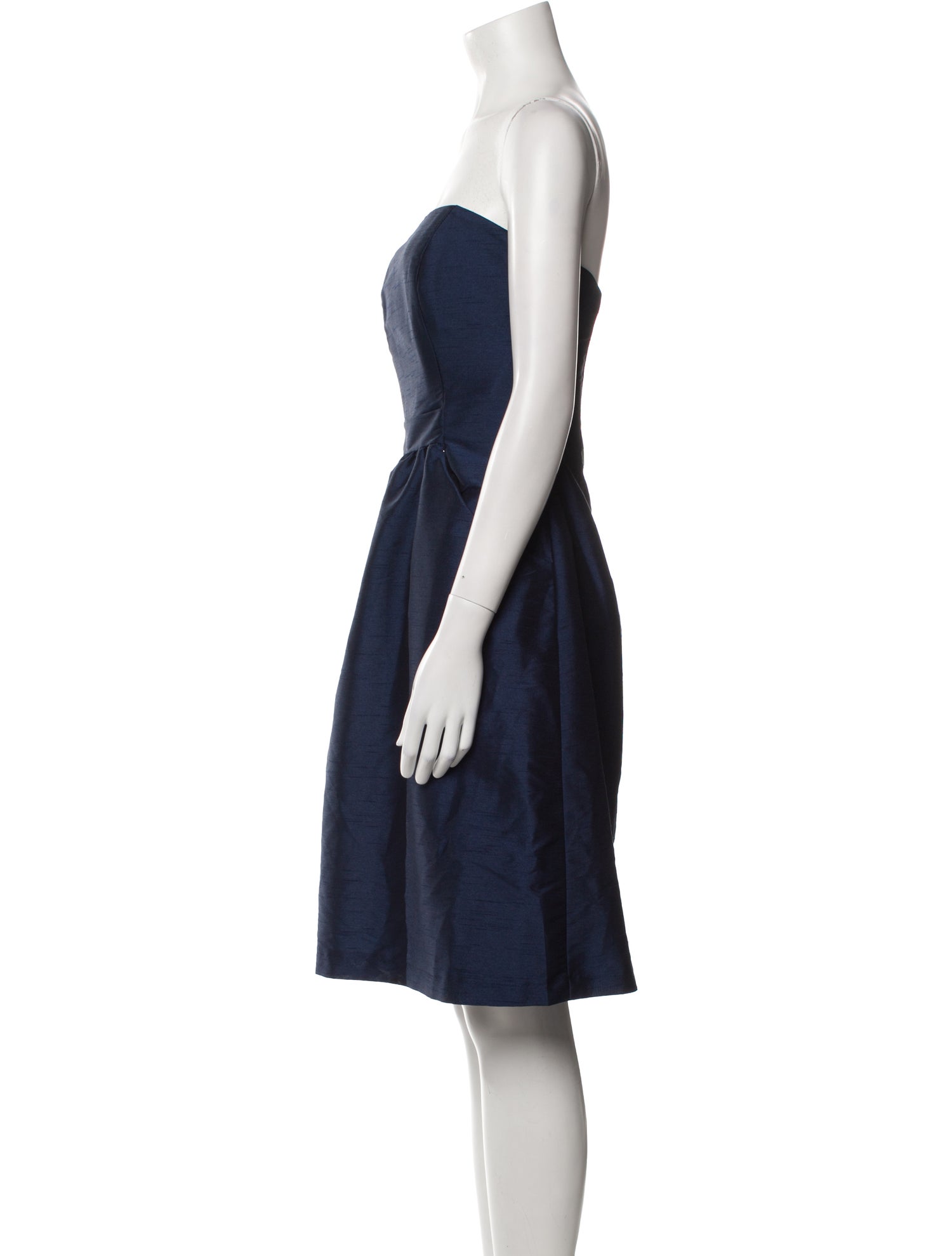 Alfred Sung Strapless Mini Dress