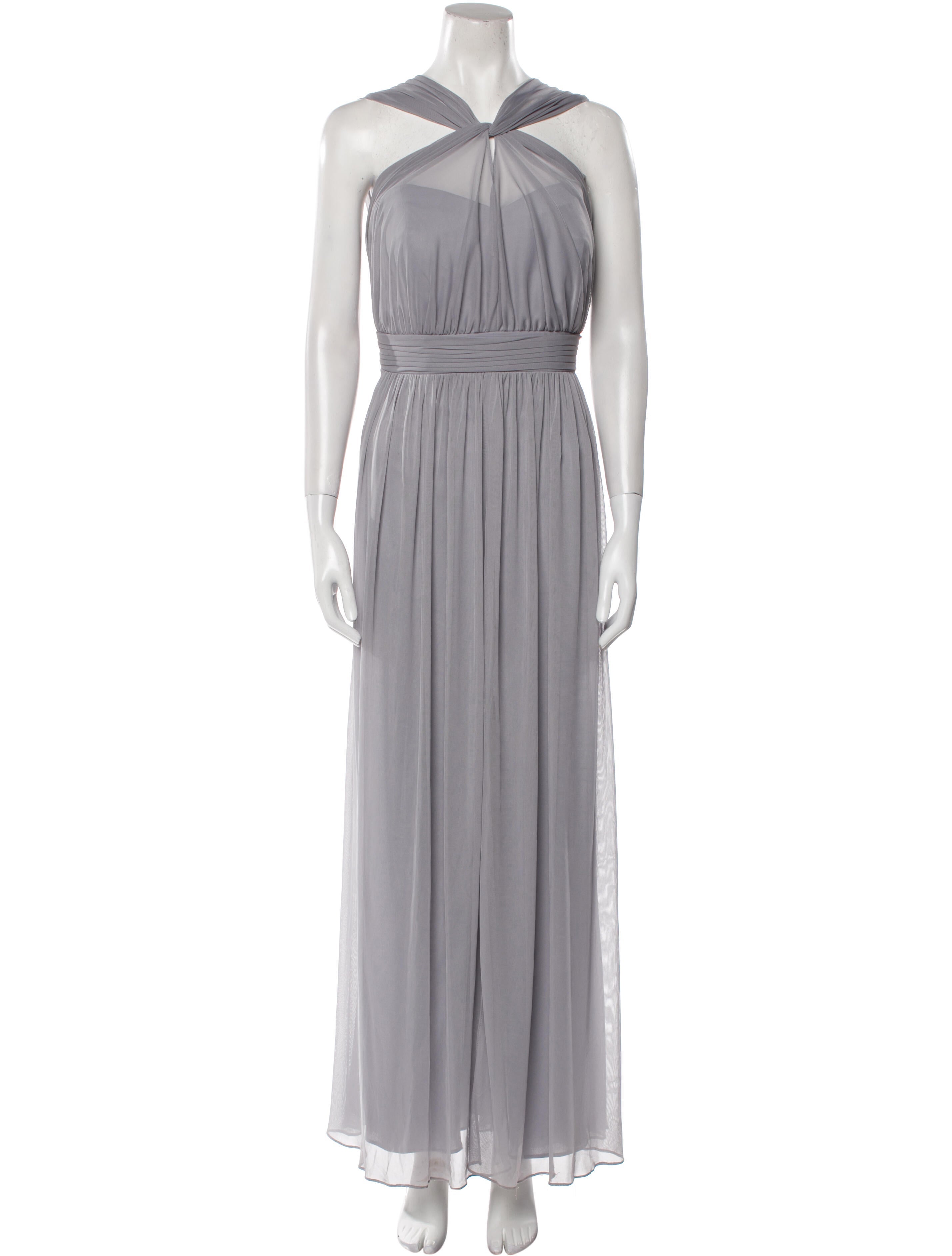 Alfred Sung Halterneck Long Dress