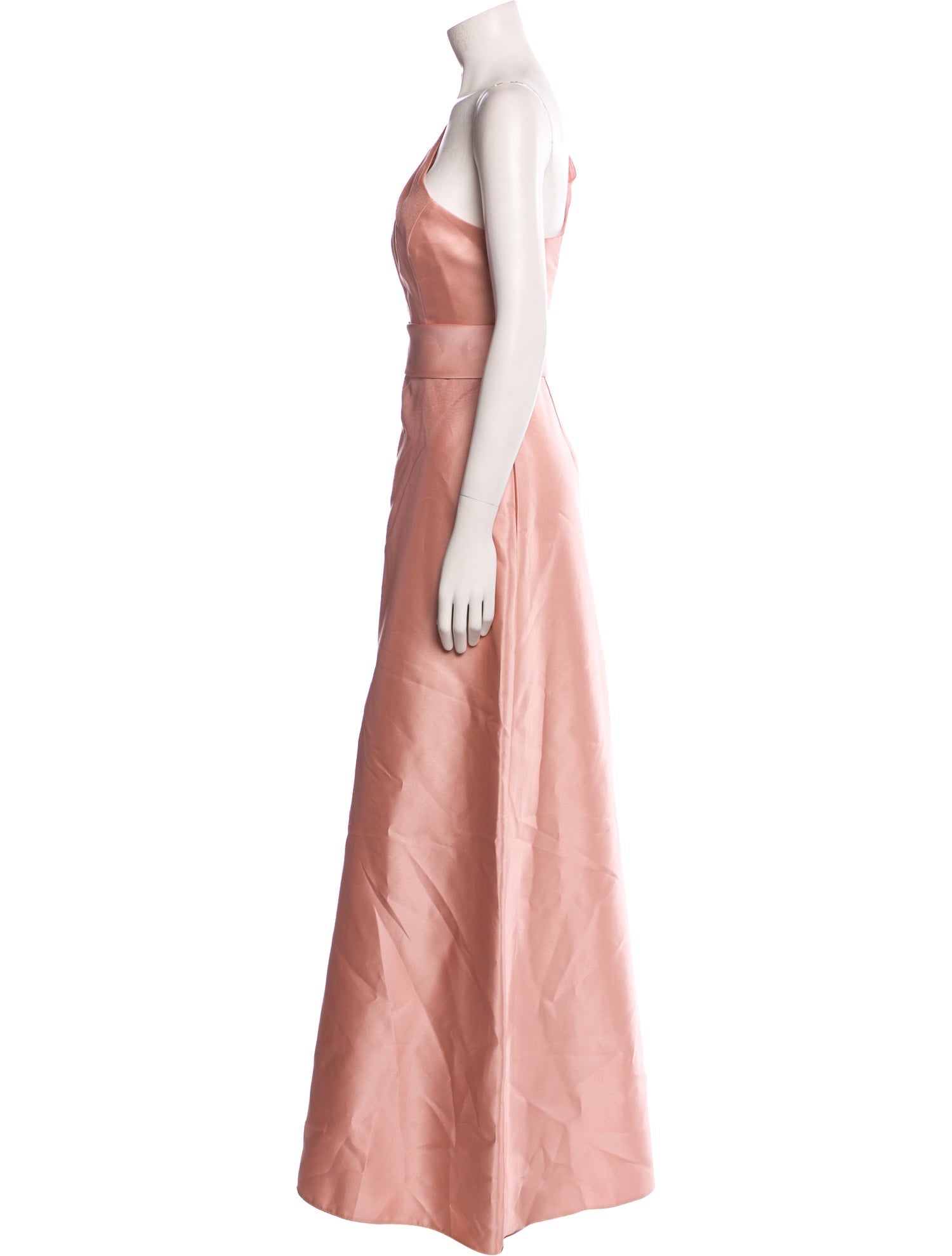 Alfred Sung One-Shoulder Long Dress
