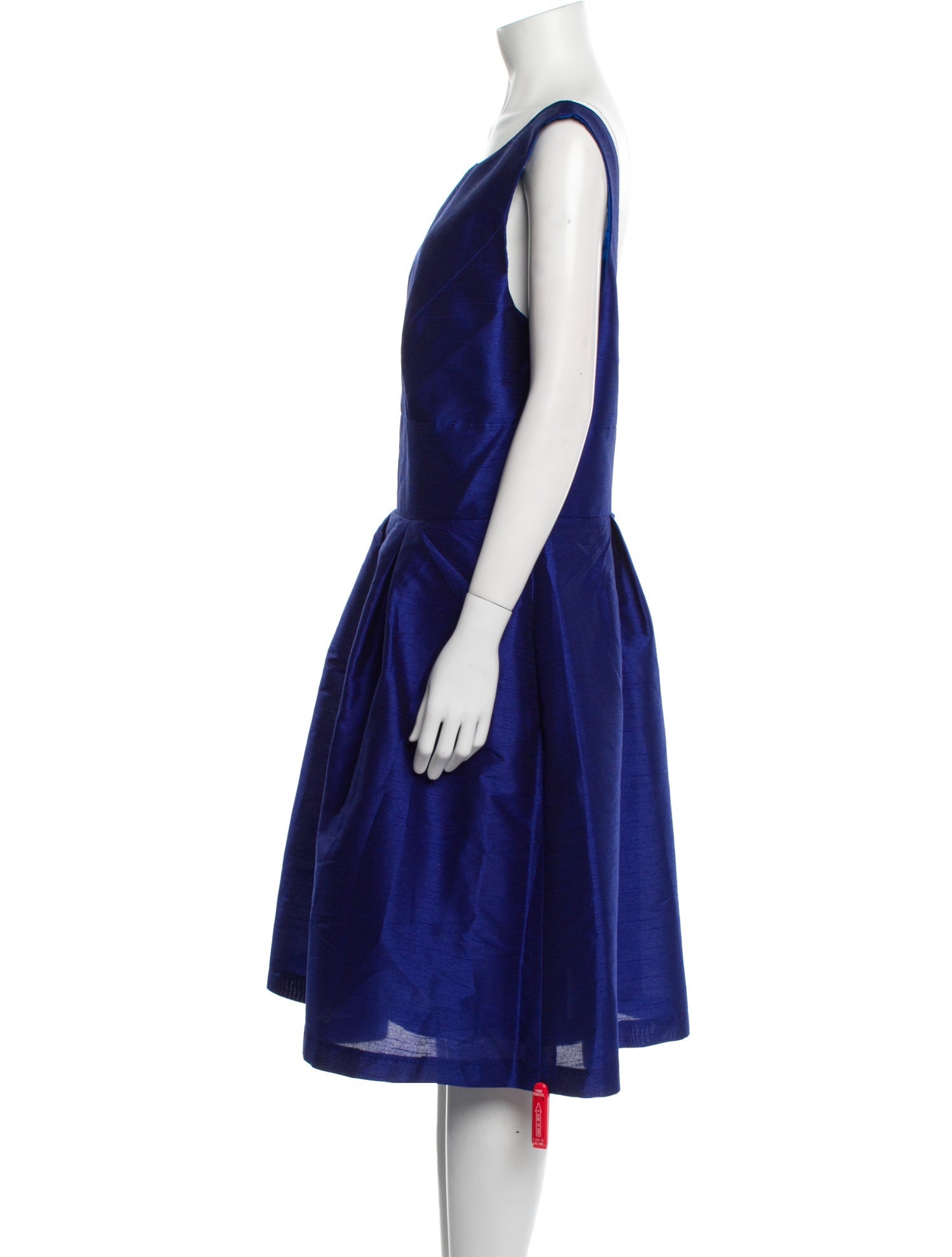 Alfred Sung Bateau Neckline Midi Length Dress w/ Tags